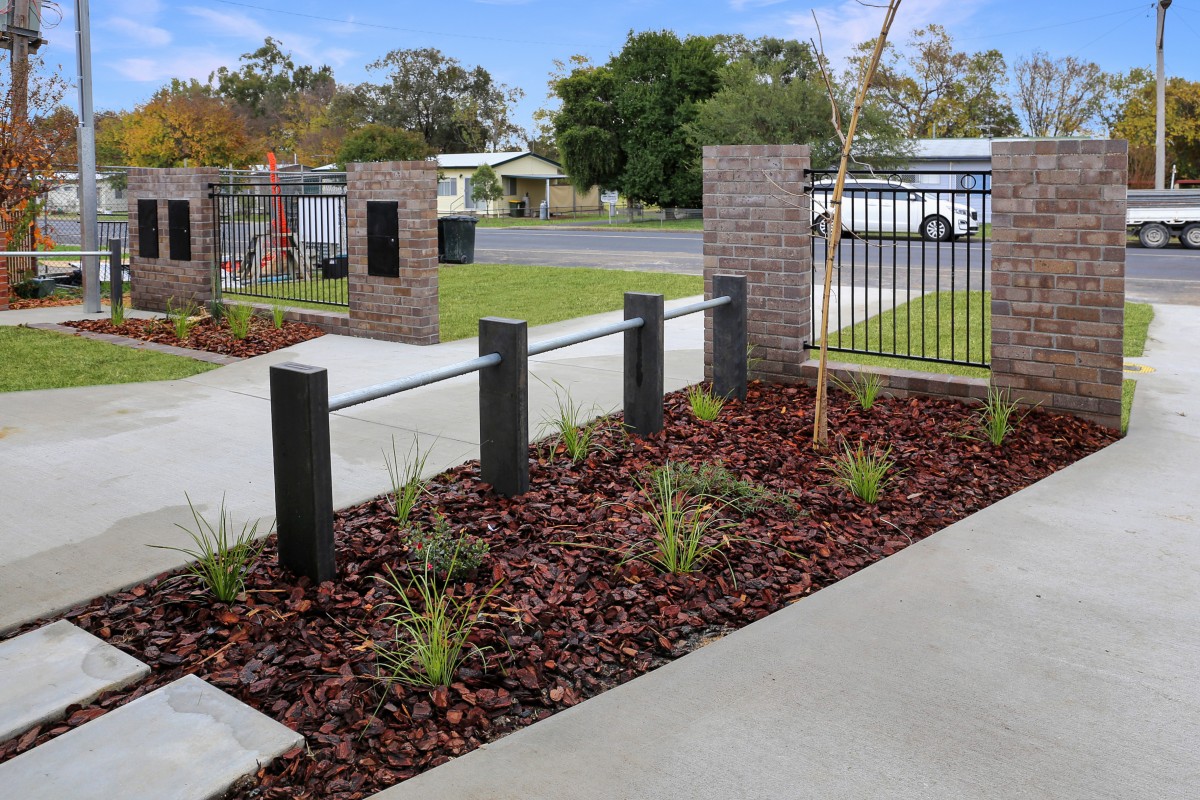 Hard Landscaping at Macintyre Street Units